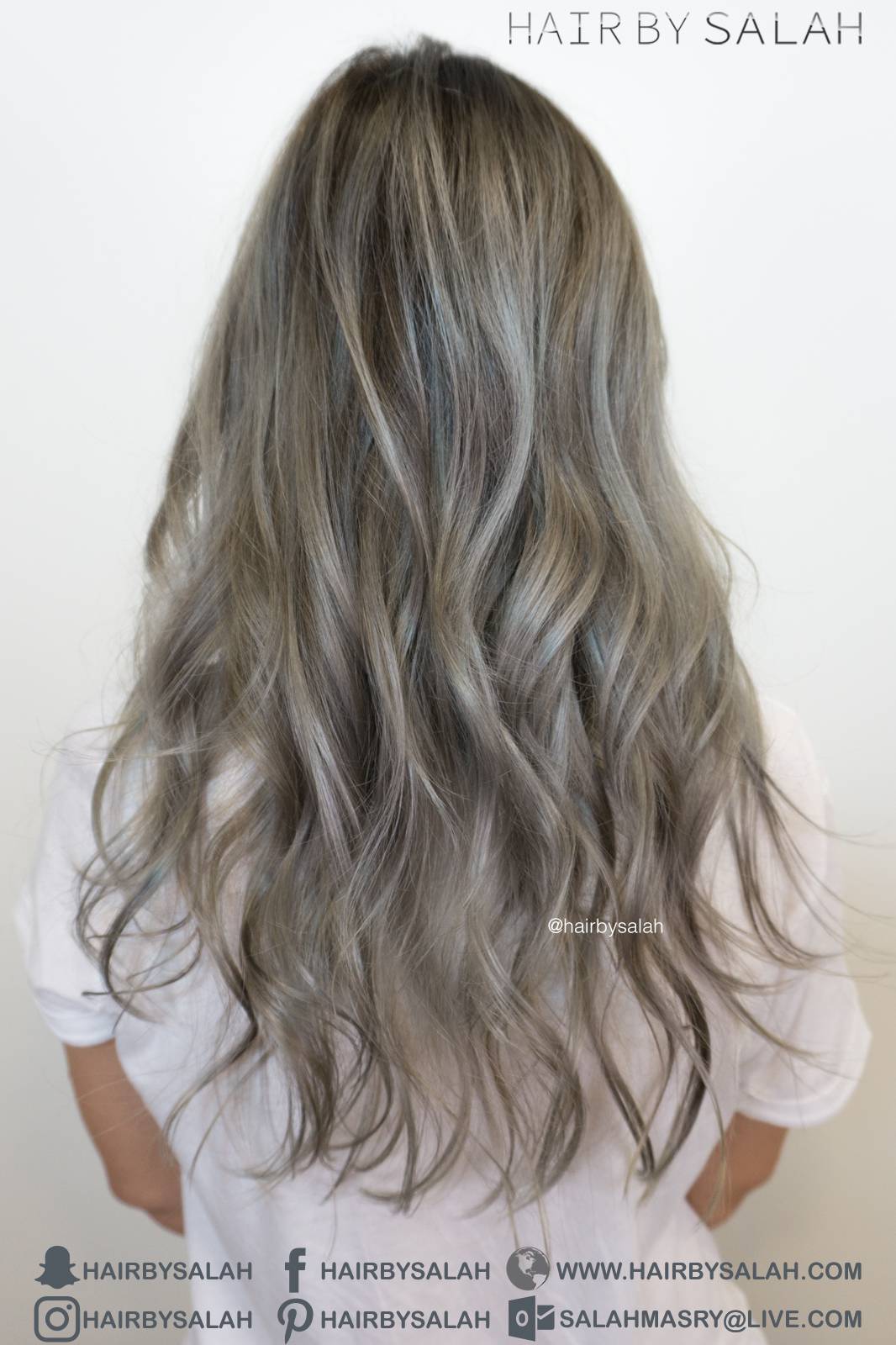 Gray Silver Hair Color Hair By Salah